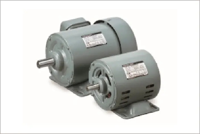 Photo of three-phase standard induction motor