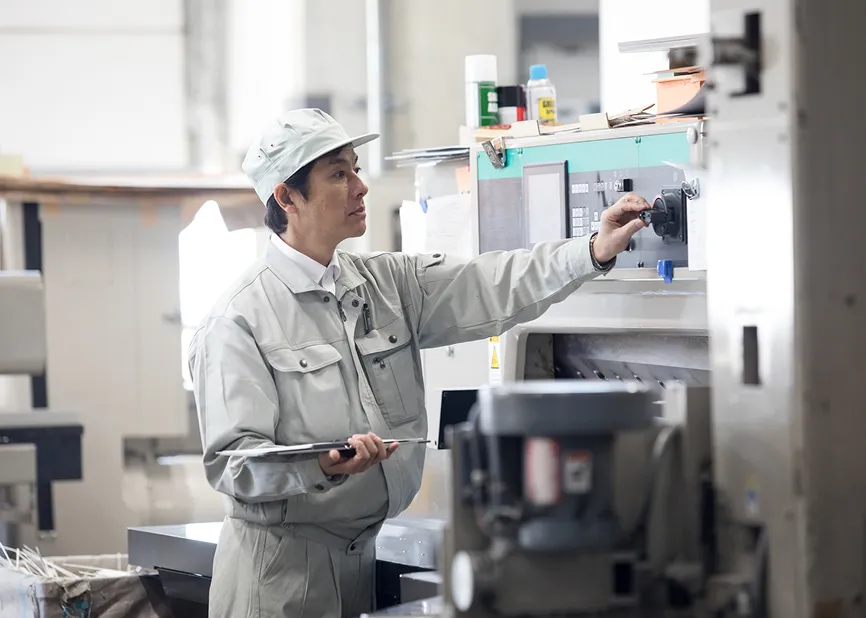 技能職(製造オペレータ)のイメージ