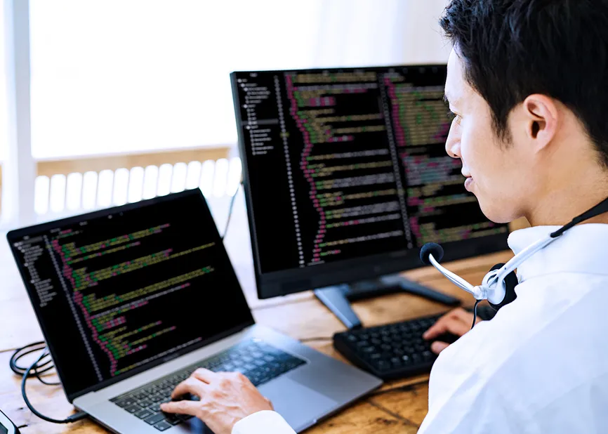 情報システム職(システムエンジニア)のイメージ